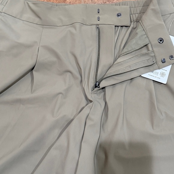 New Athleta Pinnacle Wide Leg Pants Trousers Sz 16 Olive Branch Green Workwear - Picture 9 of 13